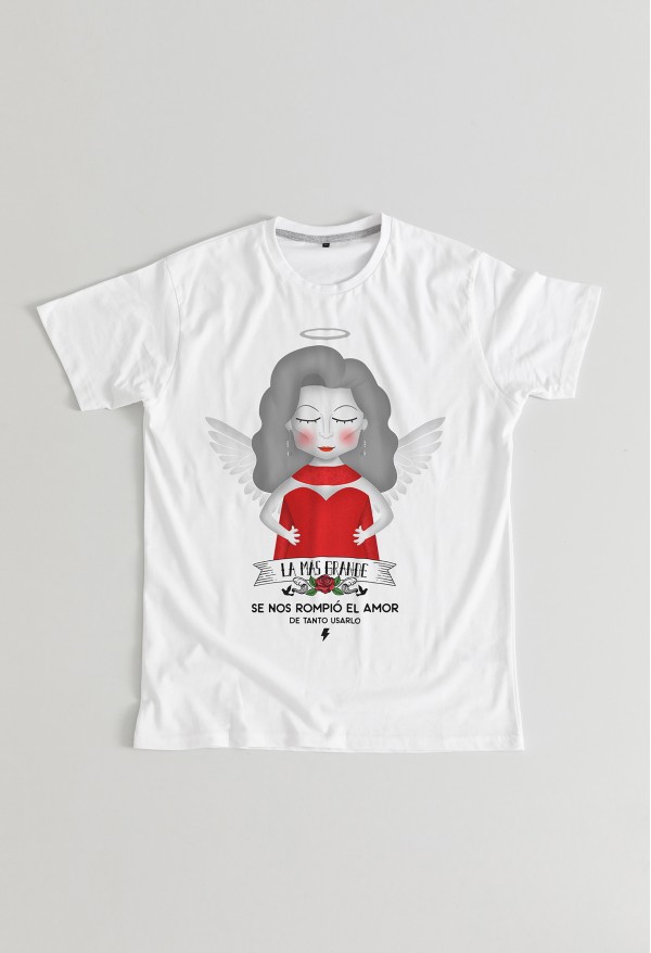 Camiseta Rocío BN Unisex