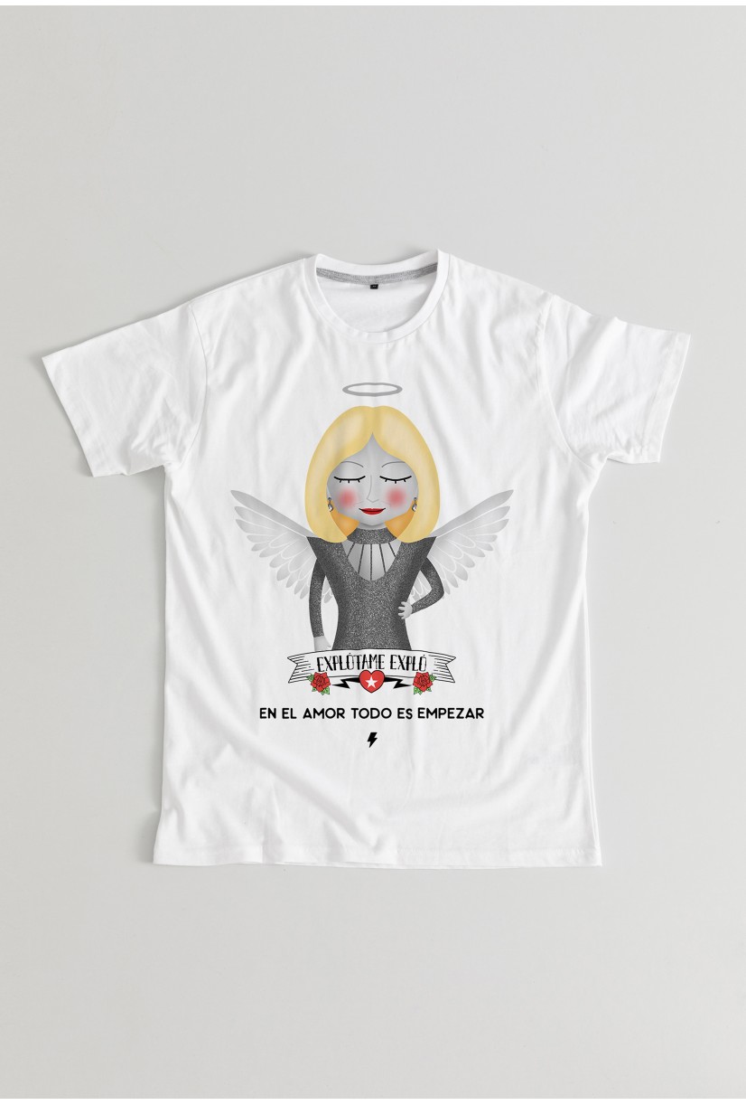 Camiseta Raffaella BN Unisex