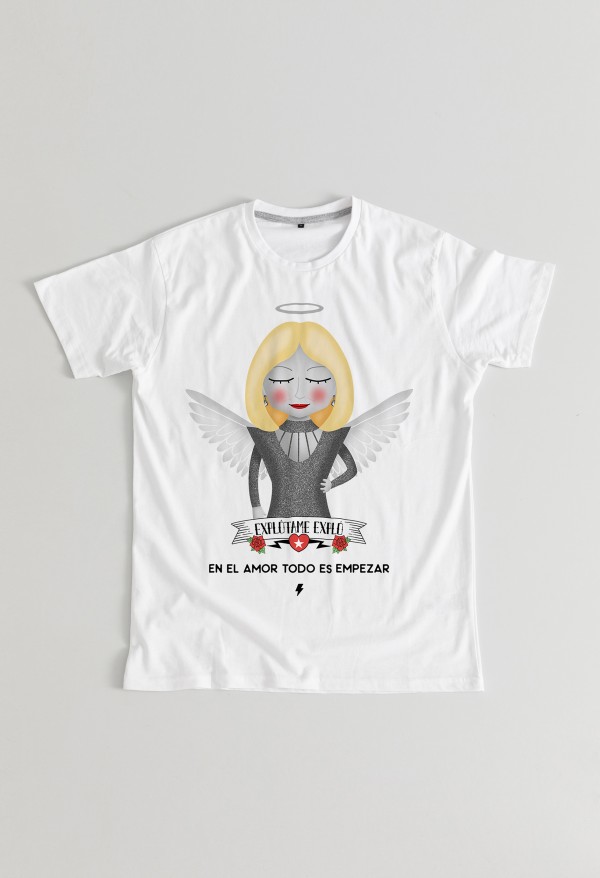 Camiseta Raffaella BN Unisex