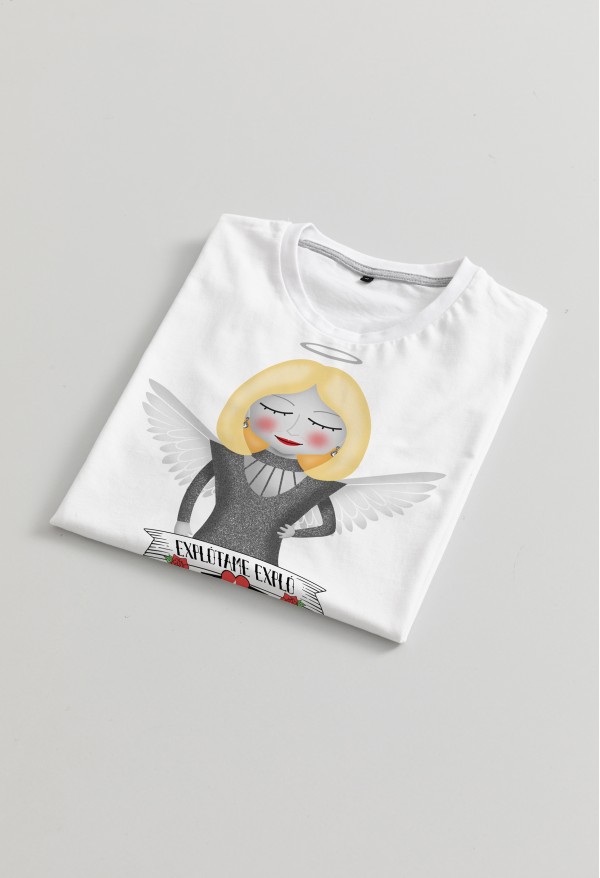 Camiseta Raffaella BN Unisex