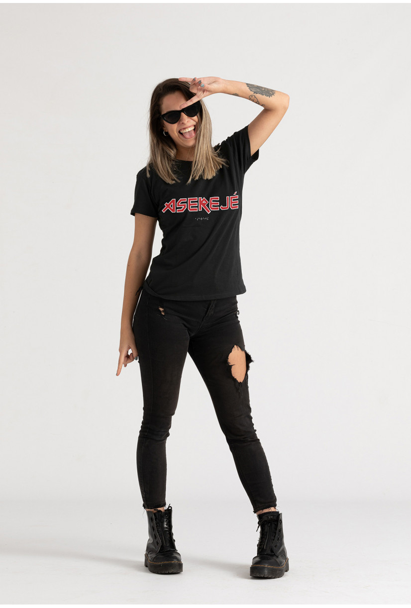 Camiseta Aserejé braille chica