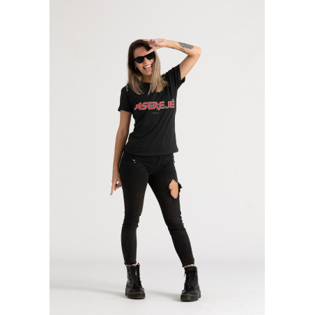 Camiseta Aserejé braille chica
