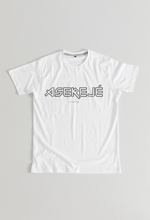 Camiseta Aserejé braille chica