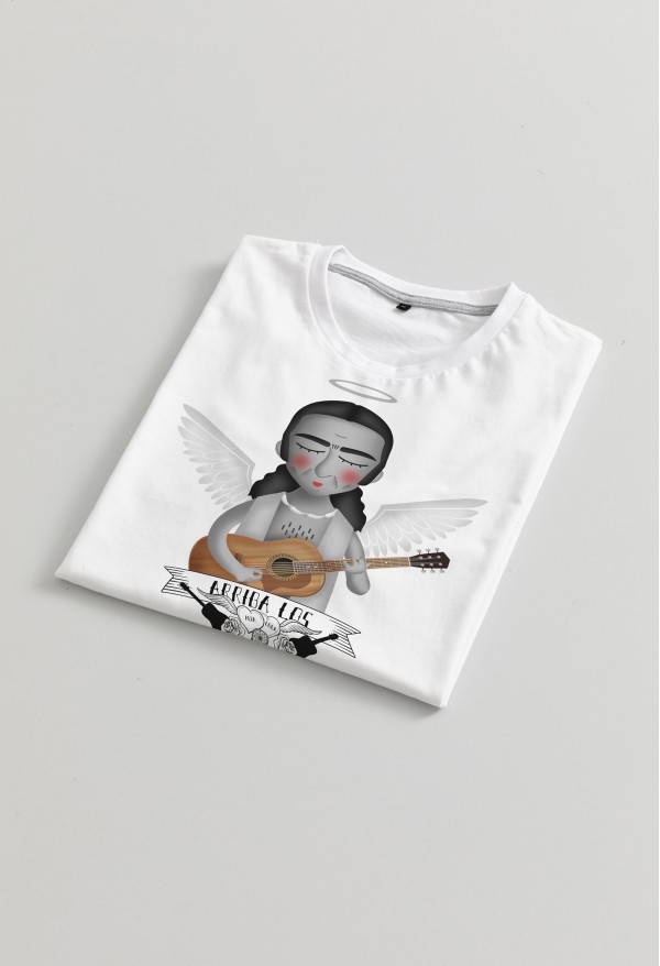 Camiseta Antonio BN Chica